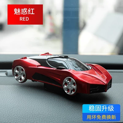 Dashboard Car Mobile Phone Holder Multi-Function Navigation Support Frame Car Model Parking Number Plate Car Perfume Aromatherapy (Car phone holder) - 832-with-number-plate-charming-red-incense-stick1