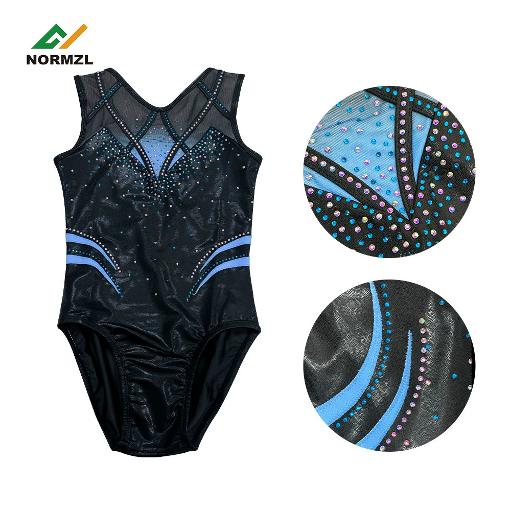 Children's gym suit for training, Olympic vest sleevless