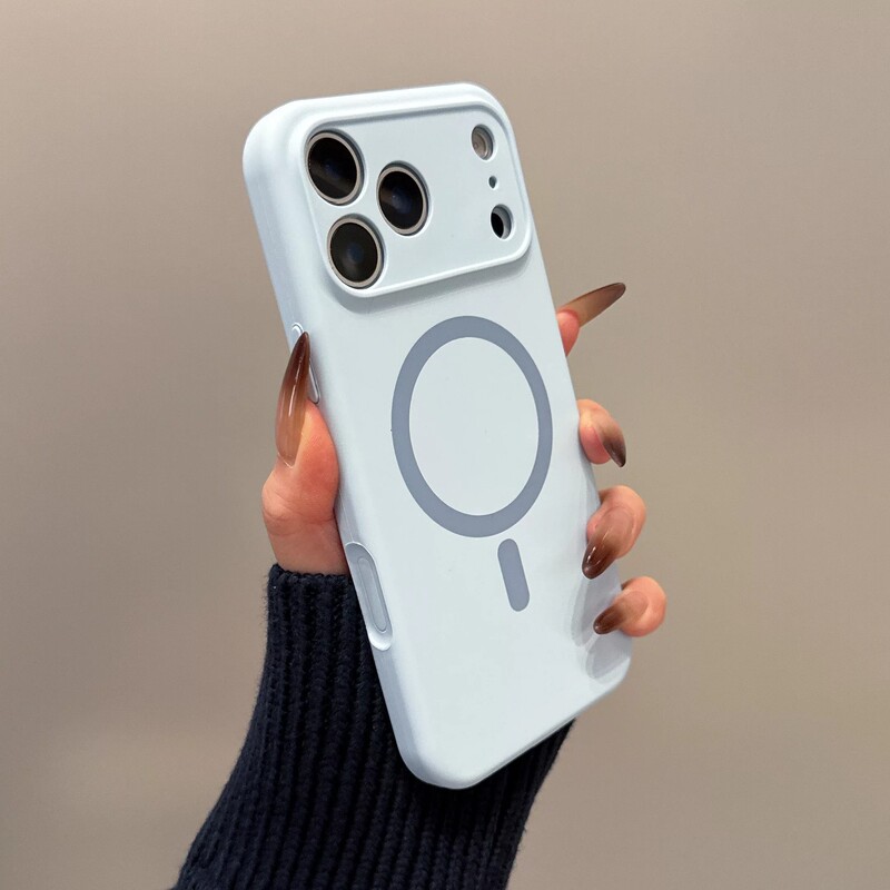 Suitable for Apple 17Promax Mobile Phone Case, Liquid Magnetic Suction, Full Lens Protection, Iphone16 Silicone Protective Case, Anti-Fall Suitable for Apple 17Promax Mobile Phone Case, Liquid Magnetic Suction, Full Lens Protection, Iphone16 Silicone Protective Case, Anti-Fall