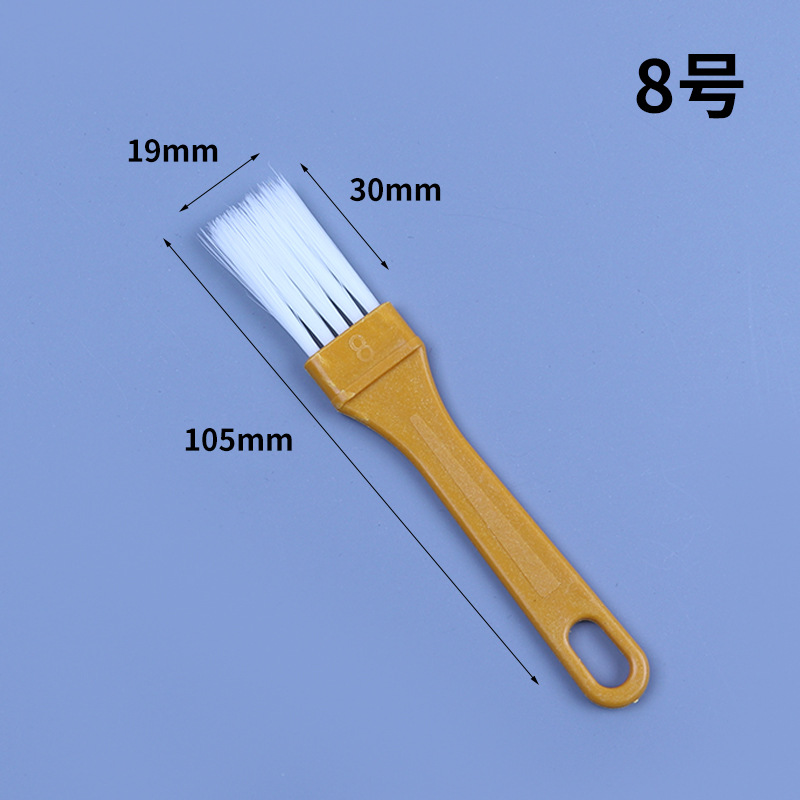 White silk and yellow handle; no. 8 (1.9cm 8400 pieces/piece 100 pieces/box)