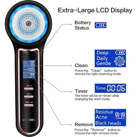 洁面仪;创意台灯;洁面仪