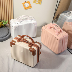 ミニハイエンドウェディングスーツケース 14inch 化粧品ケースお土産ポータブル化粧品ケースギフトトラベルバッグ卸売