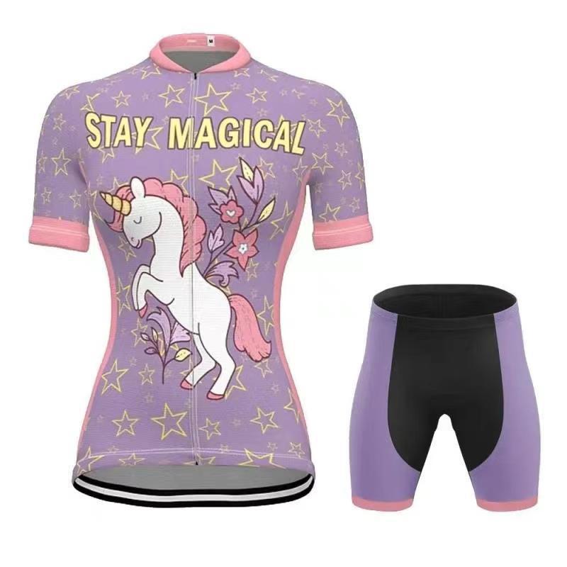 Cross-border popular cycling clothes short sleeve suit summer cycling clothes men's and women's outdoor sports tops and shorts Cross-border popular cycling clothes short sleeve suit summer cycling clothes men's and women's outdoor sports tops and shorts