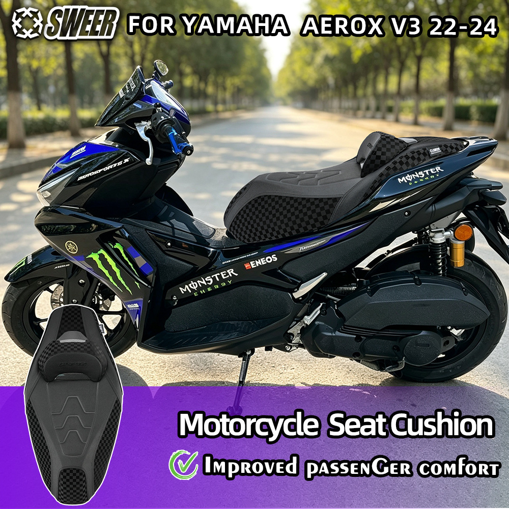 Suitable for 2022-2024 Yamaha AEROX SPORTSX155 motorcycle accessories, including seat cushions and seat covers, specifically for the NVX155 model