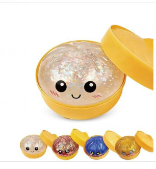 Dumpling Squishies Toy Simulación de bolos de pellizco de pellizco de juguetes de descompresión de bolos de pellizco de juguetes