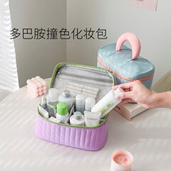 【ソーダ化粧品袋 お土産ギフト袋】大容量化粧品収納 シンプルポータブルドーパミン化粧品袋