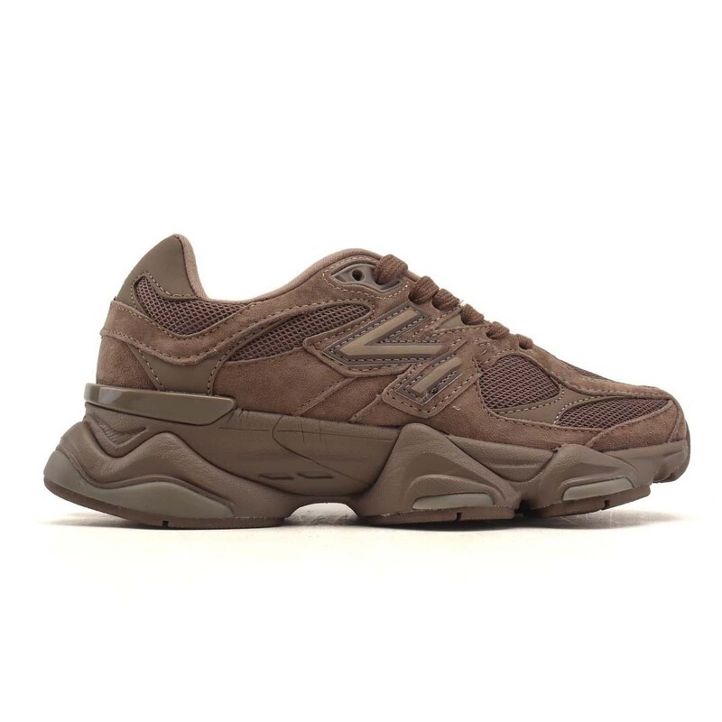 Cross-border original box 9060 Little Elephant Hoof Dad Shoes, floral brown casual shoes, comfortable low-top running shoes for men and women