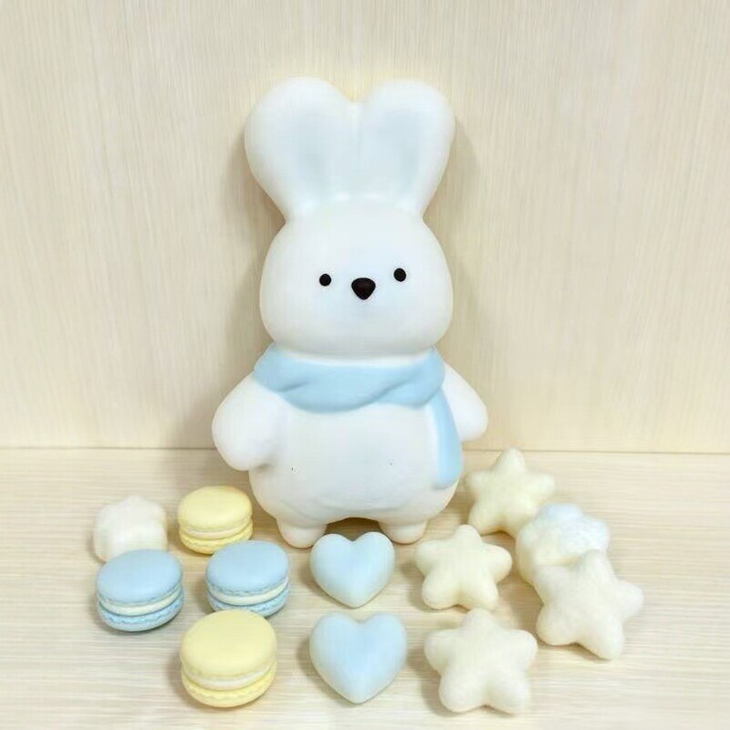 Thai-style squishy toy with large ears, slow rebound, stress-relieving, spray-painted, for cross-border e-commerce