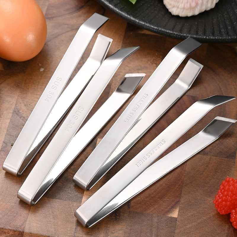 Толстый щипцы из нержавеющей стали для волос свиньи заколки рыбьей кости