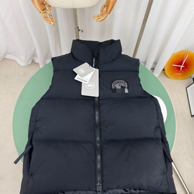 Cross-Border Foreign Trade Goose down Vest for Men, New Autumn and Winter Thickened Warm Casual down Jacket for Women, Stand Collar Cross-Border Foreign Trade Goose down Vest for Men, New Autumn and Winter Thickened Warm Casual down Jacket for Women, Stand Collar