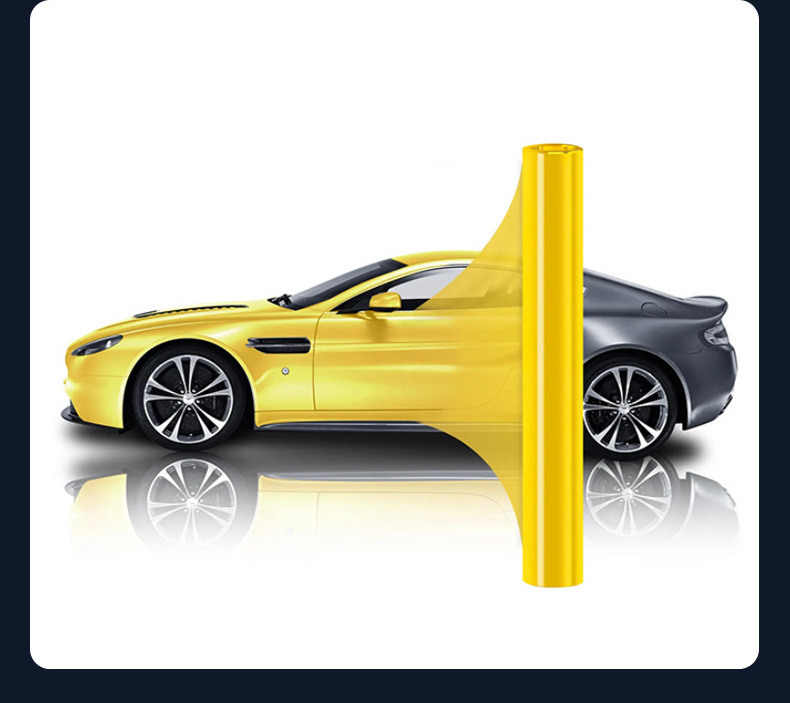 Car Color Change Film, High-Gloss Realistic 6D Carbon Fiber Black, Scratch-Resistant, High-Temperature Resistant Protective Car Wrap, Body Sticker, Available for Cross-Border Shipping