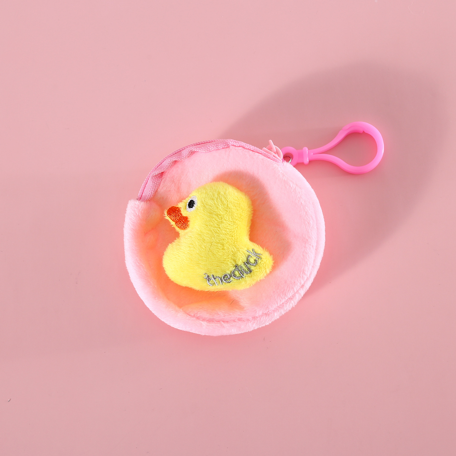 Mascota de peluche de dibujos animados bolsa de mierda perro portátil merienda bolsa de almacenamiento pequeña mochila fruta sombrero de paja bolsa de sandía image 10