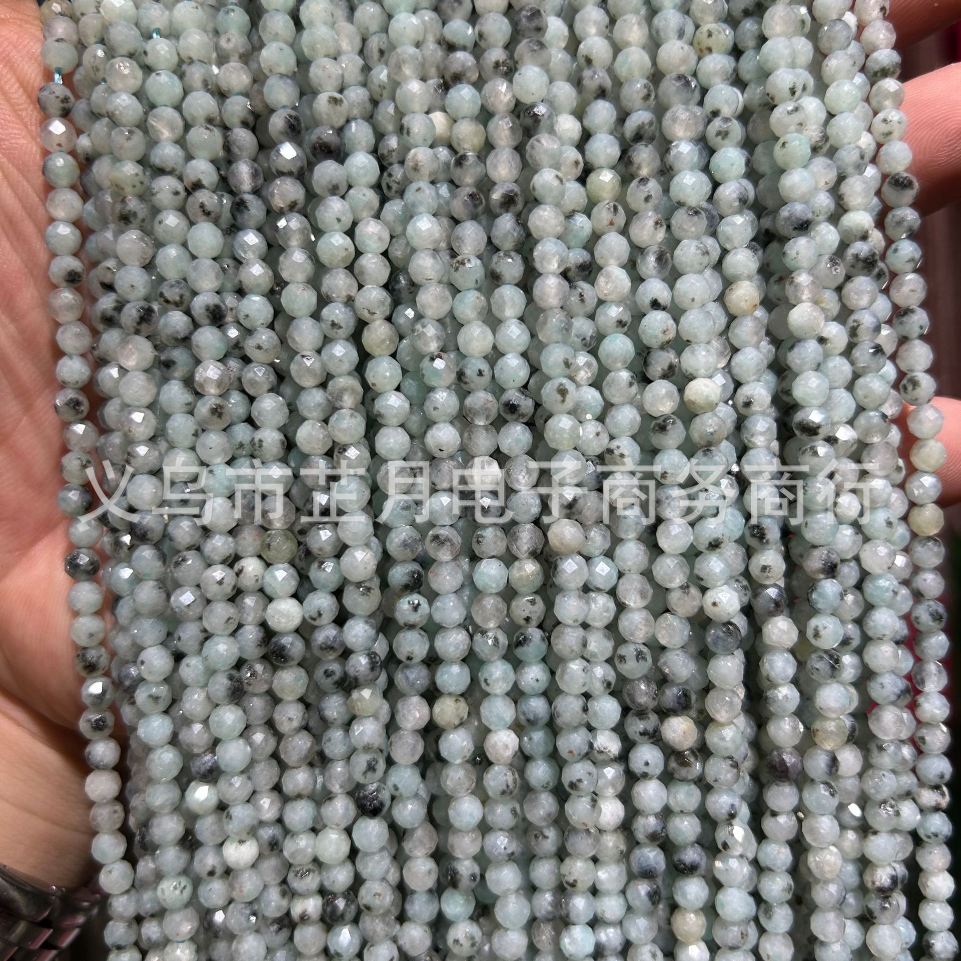 Pequeñas cuentas 2mm3mm4mm facetas todo tipo de ágata Cristal de piedra natural granos sueltos DIY joyería pulsera collar