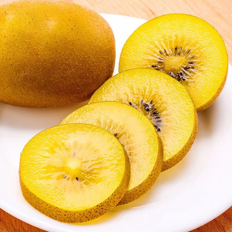 Sichuan Yellow Heart Kiwi Fresh Fruit Seasonal Freshly Picked Kiwi Fruit Super Sweet Large Fruit for Pregnant Women Whole Box Drop Shipping