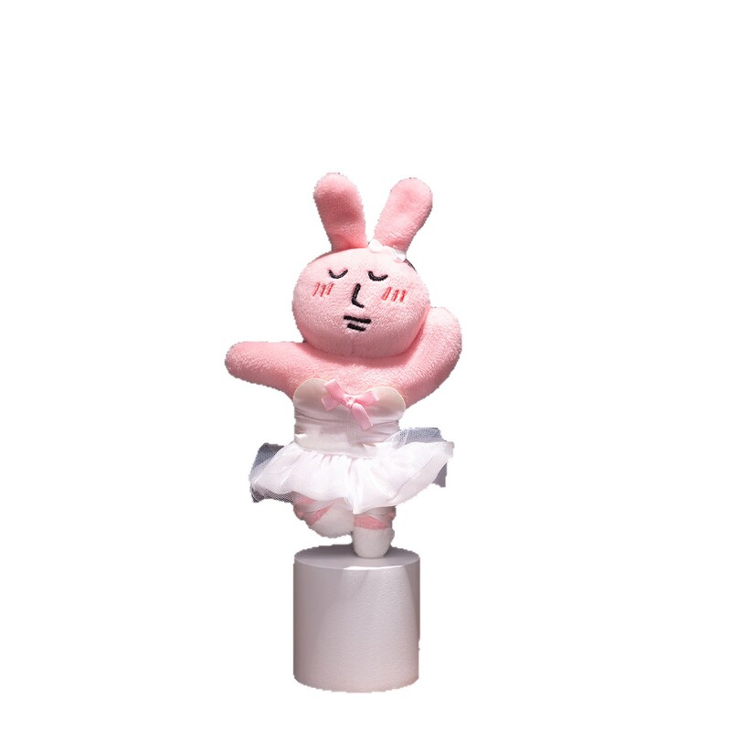 正版粉红兔子天使美人鱼系列玩偶可爱卡通玩具毛绒挂件|undefined
