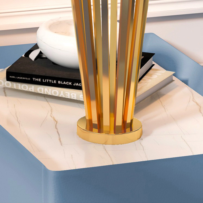 Luz de lujo Rock placa mesita de noche Mini pequeño Gabinete lateral todo de madera maciza hogar italiano pequeño apartamento gabinete de almacenamiento mesita de noche