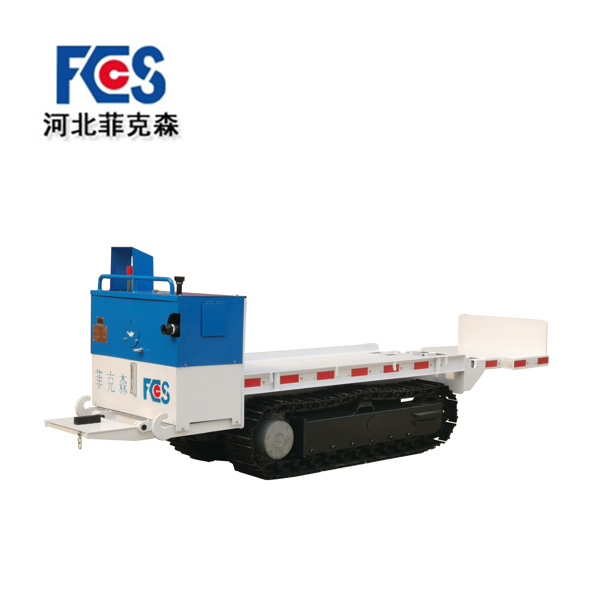 矿用履带式平板车MPCQL-3.5S井下货物运输额定载重3.5t厂家直销