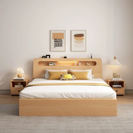 实木床;餐桌;板式床