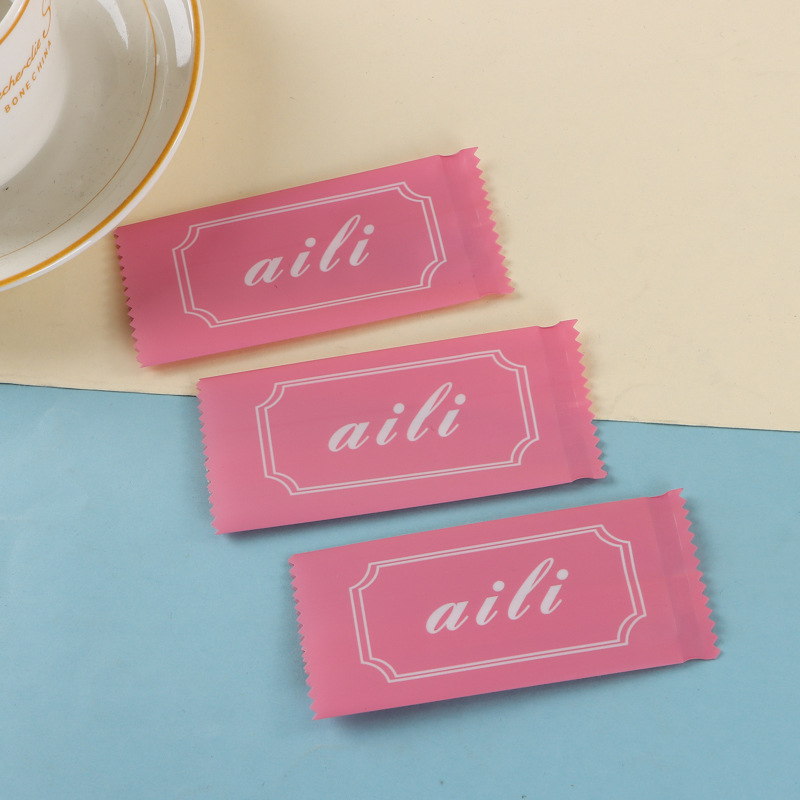 糖果袋定制塑料自封包装袋批发奶糖牛轧糖包装厂家定做磨砂机封袋