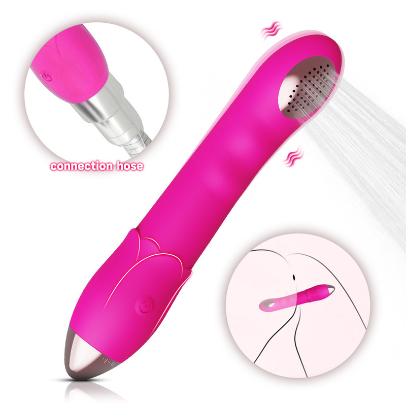 Shower Vibrator, Female Erotic Spray, Vibrating Massage, Masturbation Massage Stick, G-Spot Orgasm Adult Toy