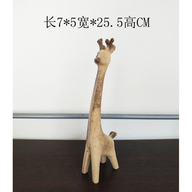 木质动物白胚杂货拍照礼品商用木质毛坯摆件diy彩绘原始材料素材|undefined