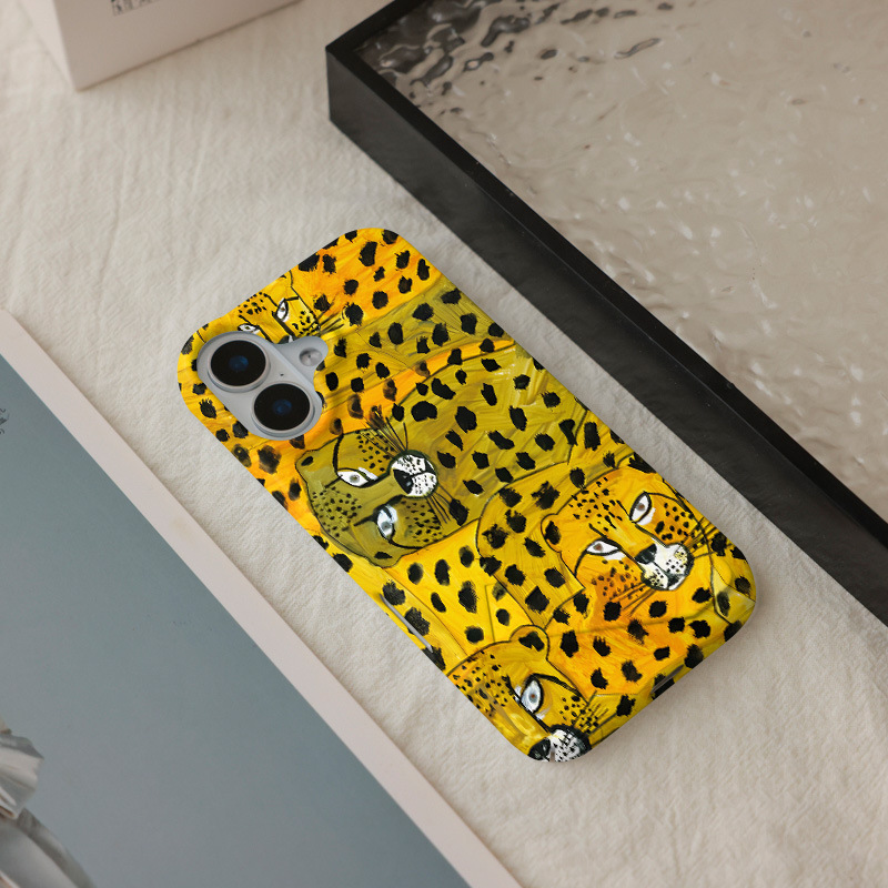 35g Weight iPhone Applicable Brands Phone Cases Classification Feilin Material Jaguar Pattern Modern Style, Simple Style Style Feilin Jaguar Modern Style Simple Style Phone Cases Phone Accessories 3
