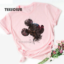 Mouse women  T shirt ŷ���羳����������ͷӡ����Ů����T��