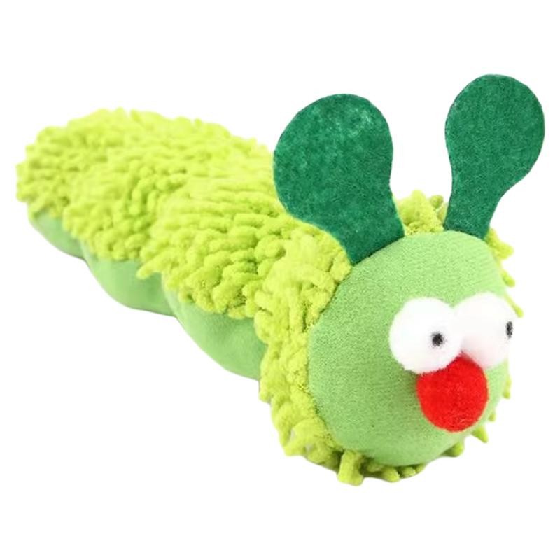 Caterpillar juguetes para gatos, hierba de gato, agallas de insectos, fruta, artefacto para aliviar el aburrimiento, papel de sonido, peluche para gatos