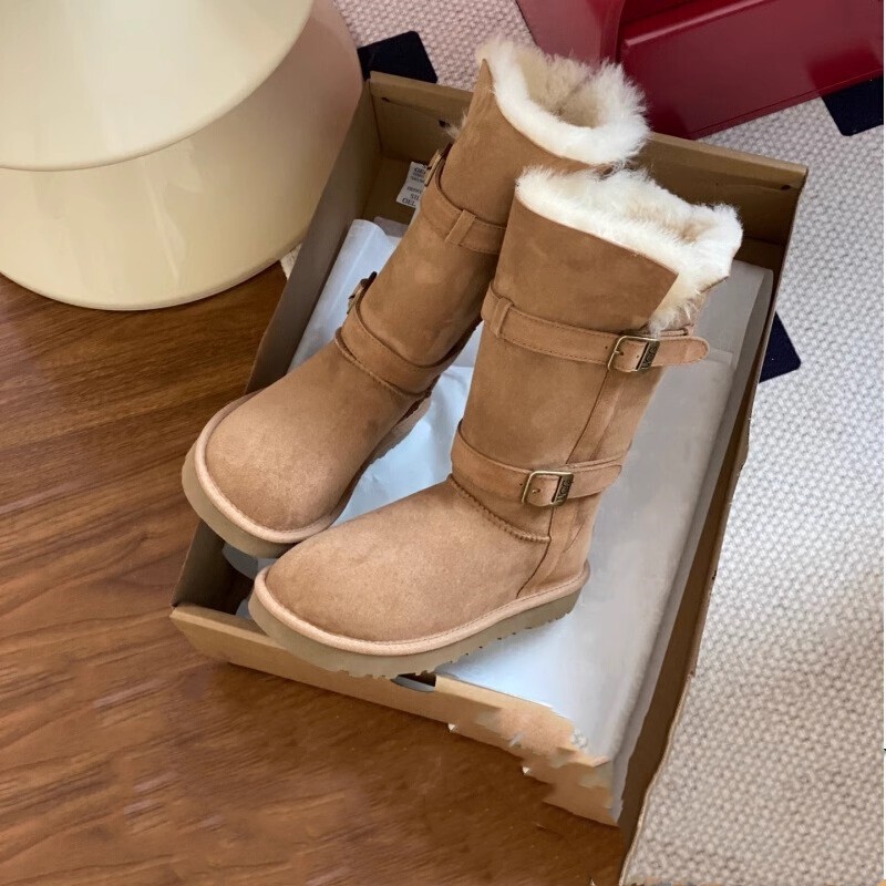 Autumn and Winter New High-top Two-in-one Snow Boots Women's Warm fleece-lined Knight Boots High-top Cotton Boots Autumn and Winter New High-top Two-in-one Snow Boots Women's Warm fleece-lined Knight Boots High-top Cotton Boots