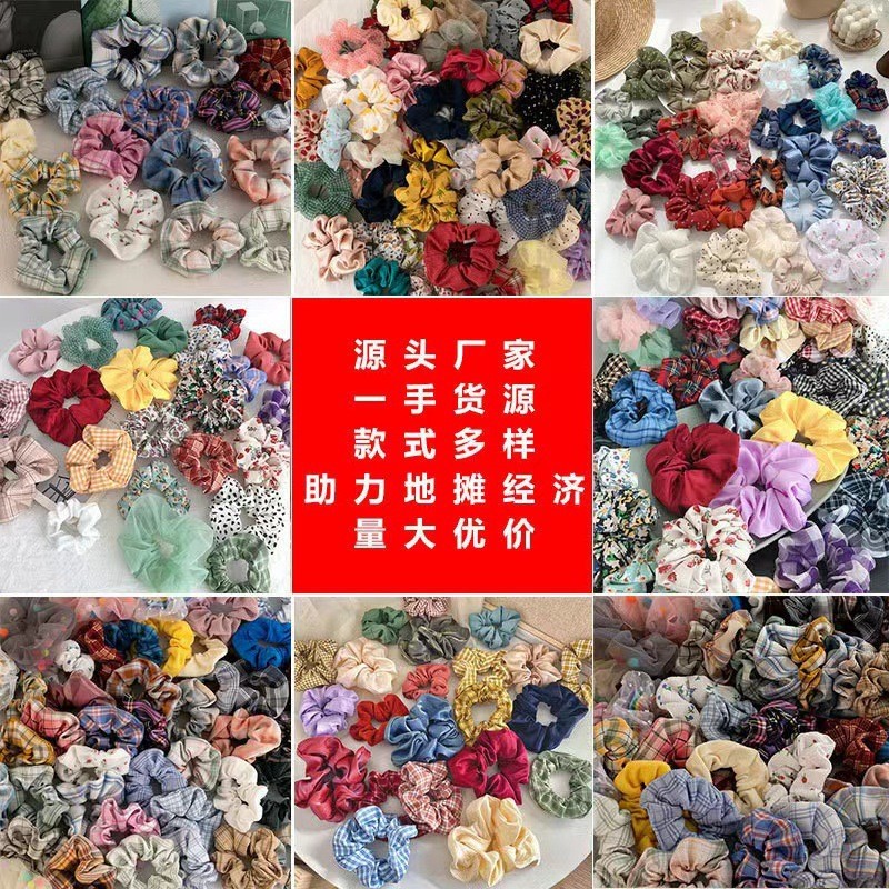 2026 Spring Street Vendor Hair Accessories Night Market Internet Celebrity Hair Ties Wholesale One-Yuan Hair Clips Street Vendor Economical Small Goods Clearance