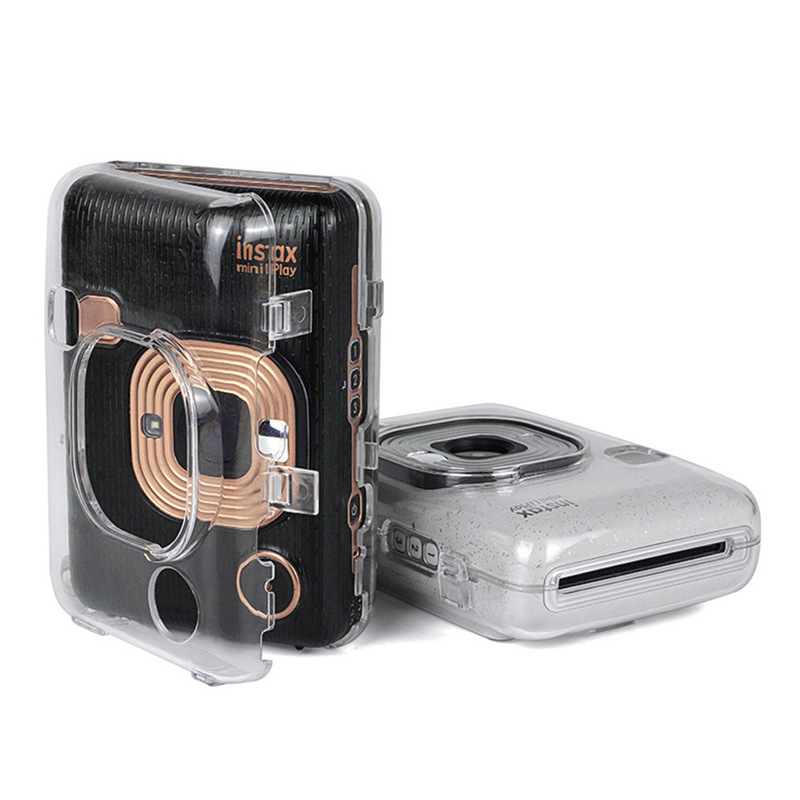Polaroid Instax Mini Liplay Transparent Universal Camera Storage Case Pc Durable Scratch-Resistant and Drop-Proof Cordless