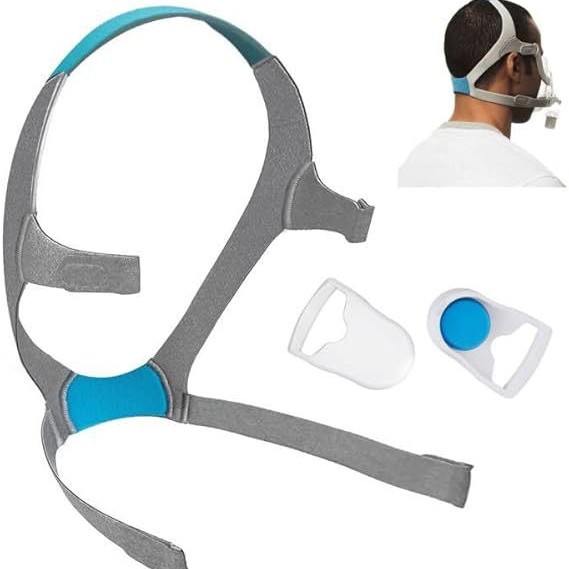 适用于瑞思迈呼吸机鼻罩平替版面罩F20头带磁吸扣套装