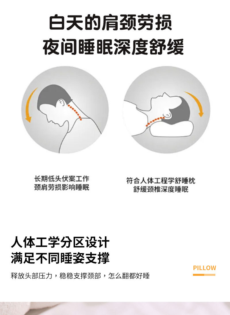 Ice Silk Cat Belly Pillow Memory Foam Pillow Summer Belly Pillow Cervical Spine Sleep Office Bed Pillow Cushion Pillow