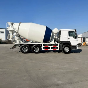 Spot Sale of Second-Hand Howo 10 Square Mixer Tank Truck 6*4 Howo Cement Transport Truck Brand New