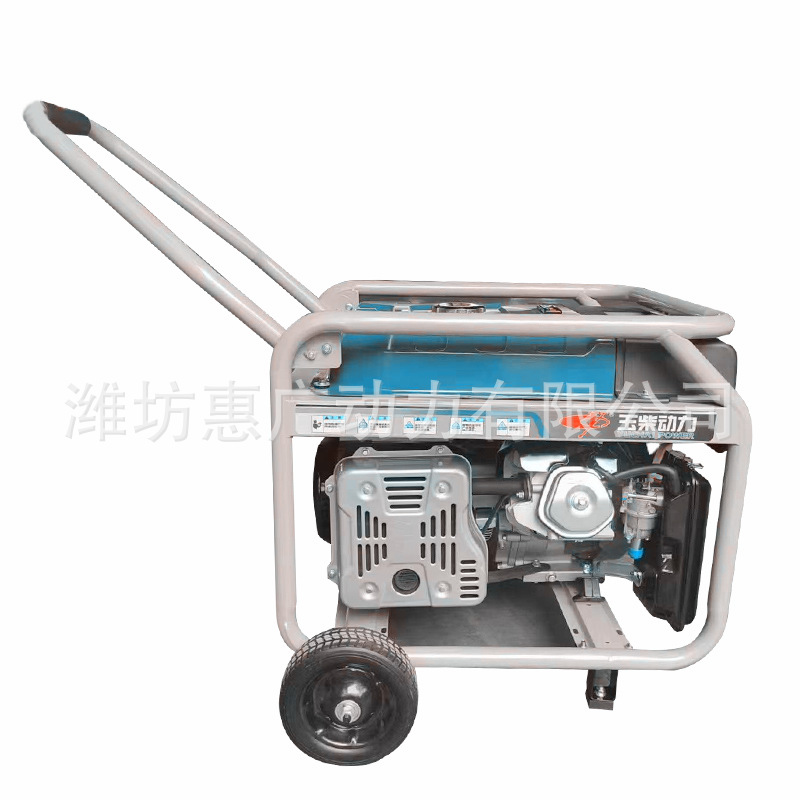 玉柴YC7500汽油发电机组 6KW单相发电机 可配置ATS双电源切换