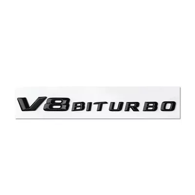 C63, G63, S65, and – Car logo - standard-v8biturbo
