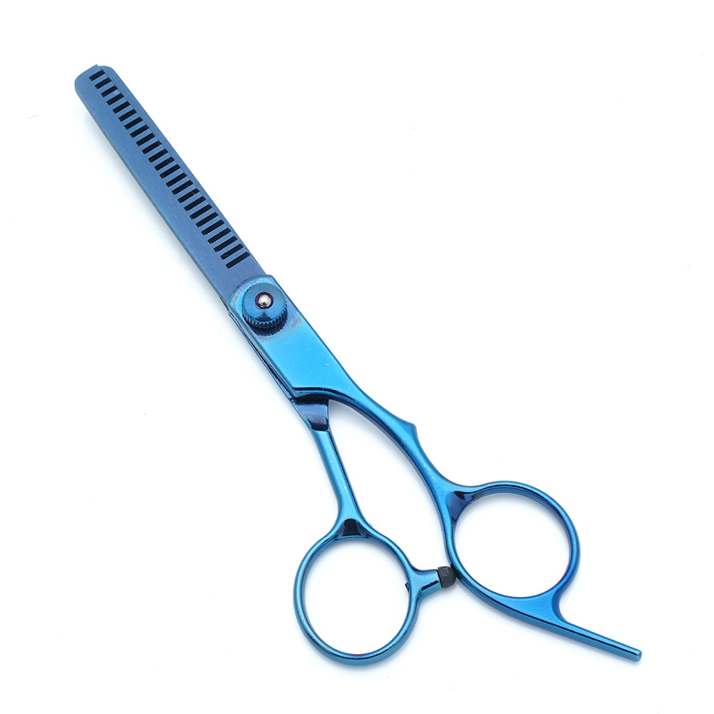Juego de Tijeras de Peluquería Profesional de Acero Inoxidable Multifuncional para Peluquería