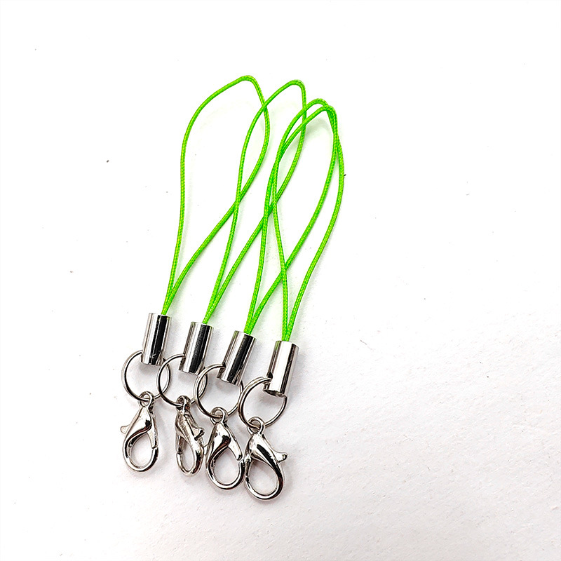 05 [Green] 12 Lobster Clip Hanging Rope