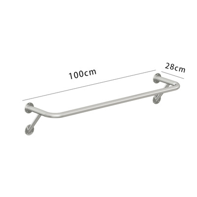 벽에서 길이 100cm 28cm V 자형