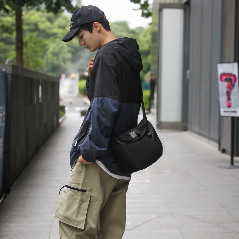 WEPOWER nueva moda simple bolsa de mensajero masculino y femenino bolsa de mensajero de cercanías deportes Estilo funcional bolso de hombro