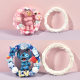 diy cream glue handmade material rattan ring pearl chain braided Garland closed ring rattan handicraft decoration accessories