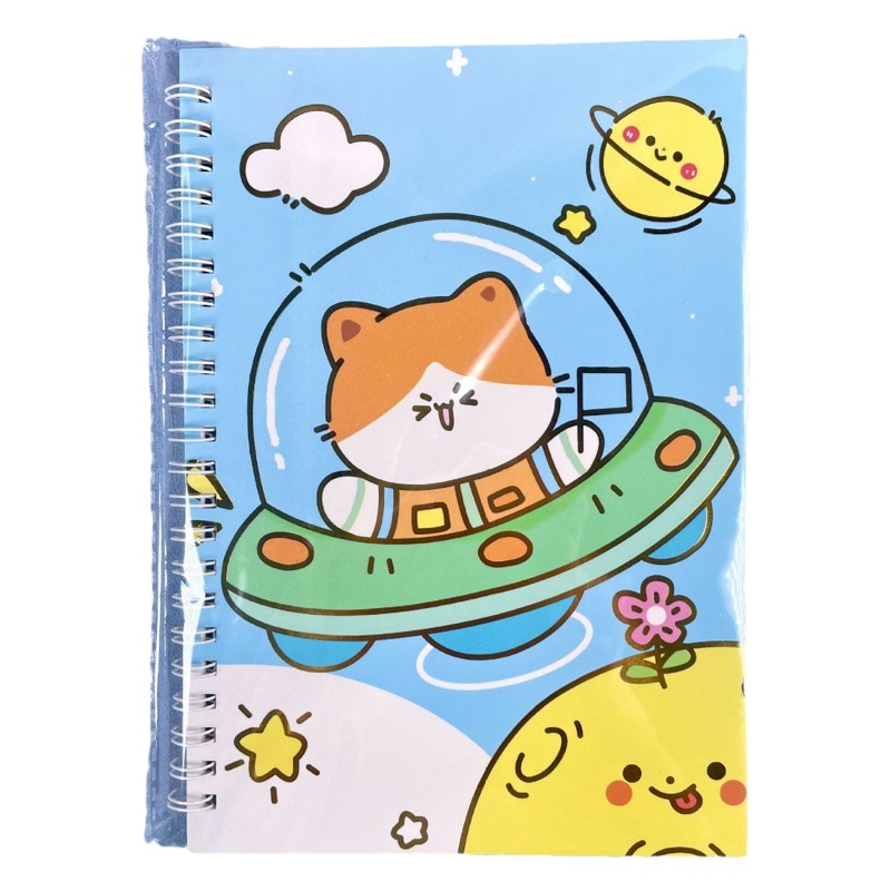 Space Dog Bunny Notebook A5 Coil Book Cartoon Notepad buena calidad Job Book nuevo monovolumen al por mayor