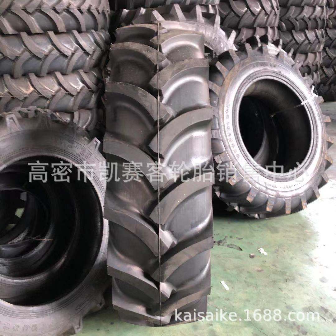 甲子农用轮胎批发14.9-26 18.4-38人字拖拉机轮胎防老化抗磨