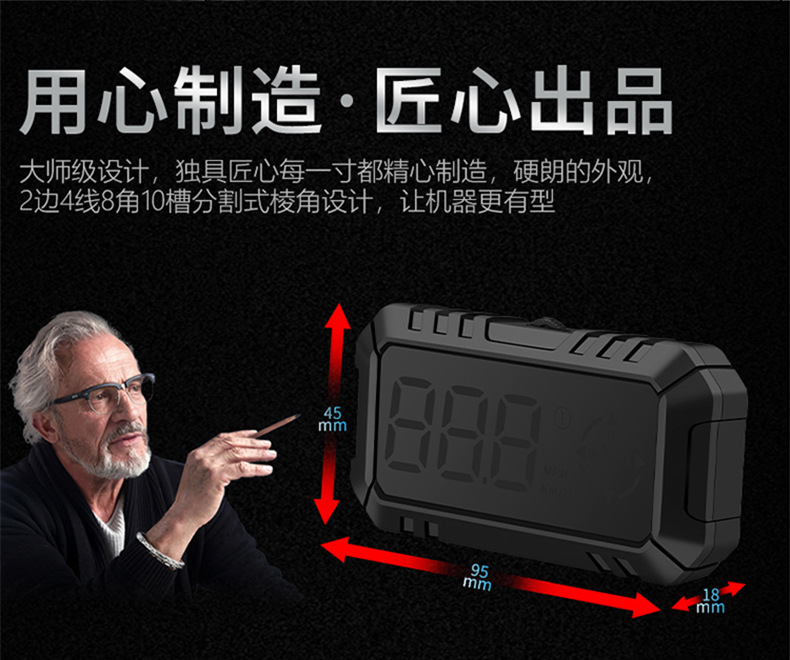 Car Hd G7 Car Hud Head-Up Display Universal Gps Speed Display Hud Beidou Compass