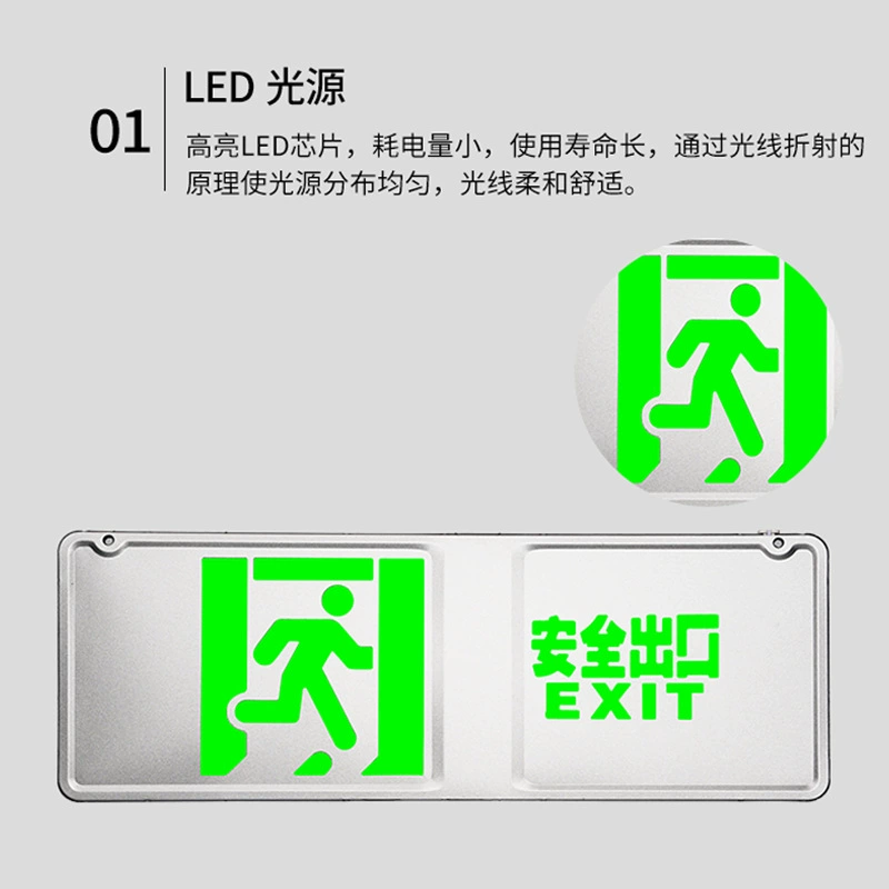 劳士 Fire safe emergency light, evacuation sign, indicator lamp, smart power supply, 36v