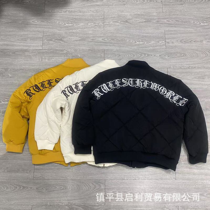 卸売りの悪魔島のアメリカの街頭の帽子の綿の服の小さい標準の刺繍のINSの潮の冬の厚い保温のオーバーのパンの服|undefined