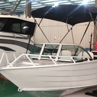Factory reservoir boat inland river easy fishing boat aluminum alloy sea fishing boat