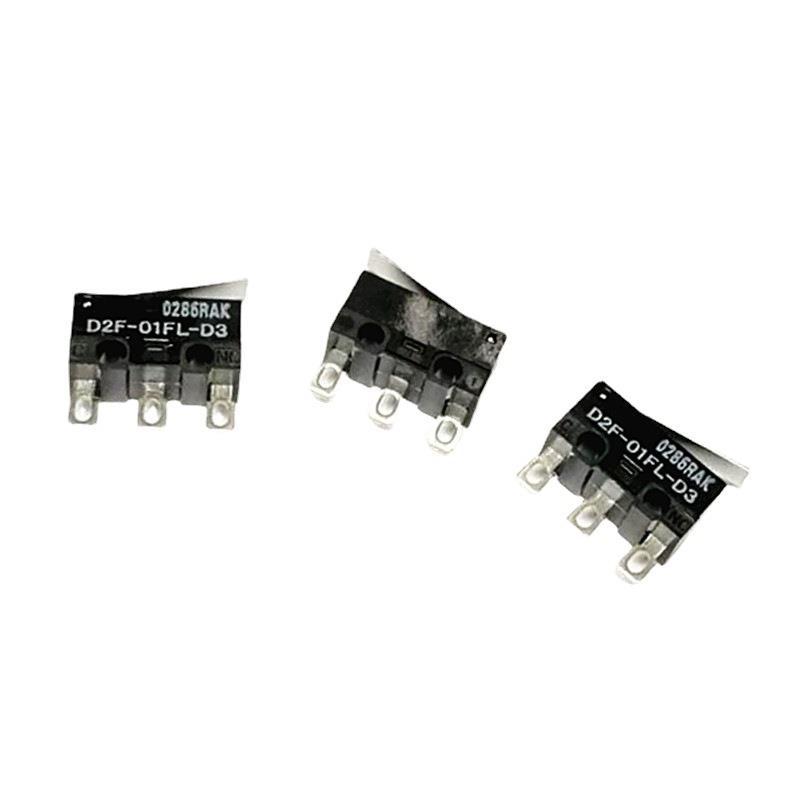 特价正品欧姆龙微动开关D2F-01F-D3小电流0.1A高精度小型微动开关