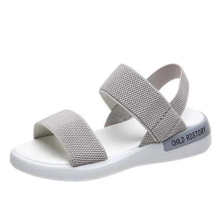 Sports Sandals Women, Elastic Summer Beach Footwear, Breathable Straps, Sizes 35–40