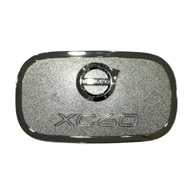Other Automotive Exterior Supplies, Xc60: Rearview Mirror, Rain Guard, Fuel - abs-electroplating-fuel-tank-cap-silver-lettering